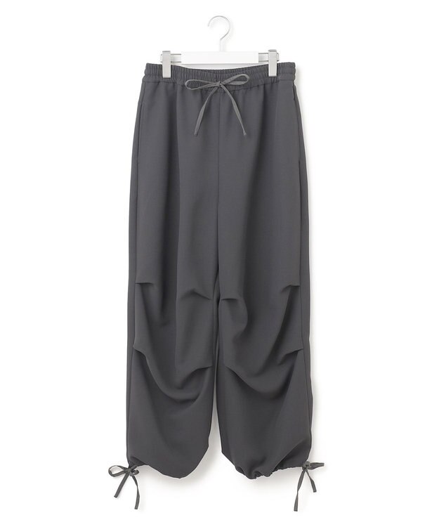 J.PRESS YORK STREET 【WOMEN】ジャージライクツイル ジョグパンツ グレー系