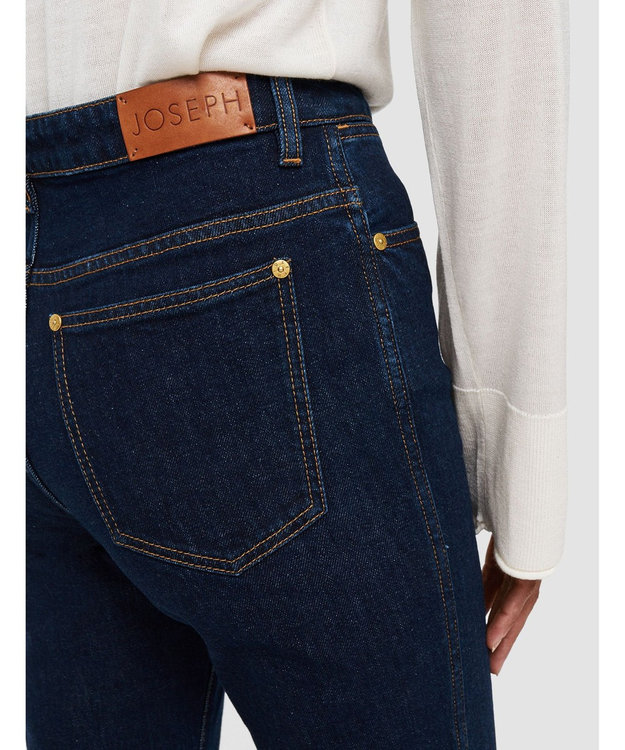 JOSEPH デニム　フレアートラウザーズ Indigo