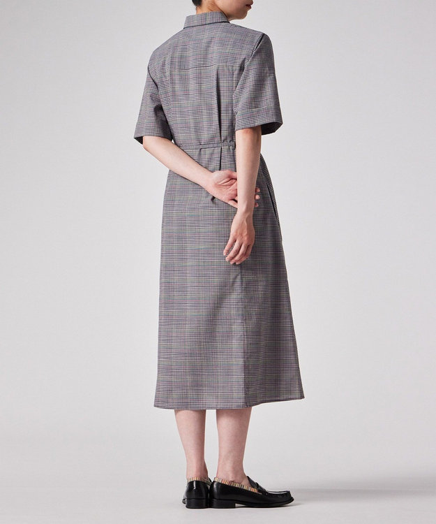 Paul Smith グレンチェック シャツ ワンピース マルチカラー