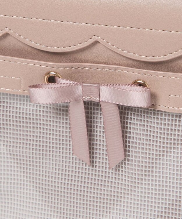 WEGO 【痛バ＆推し活グッズ】スカラップ痛ショルダー ベージュその他