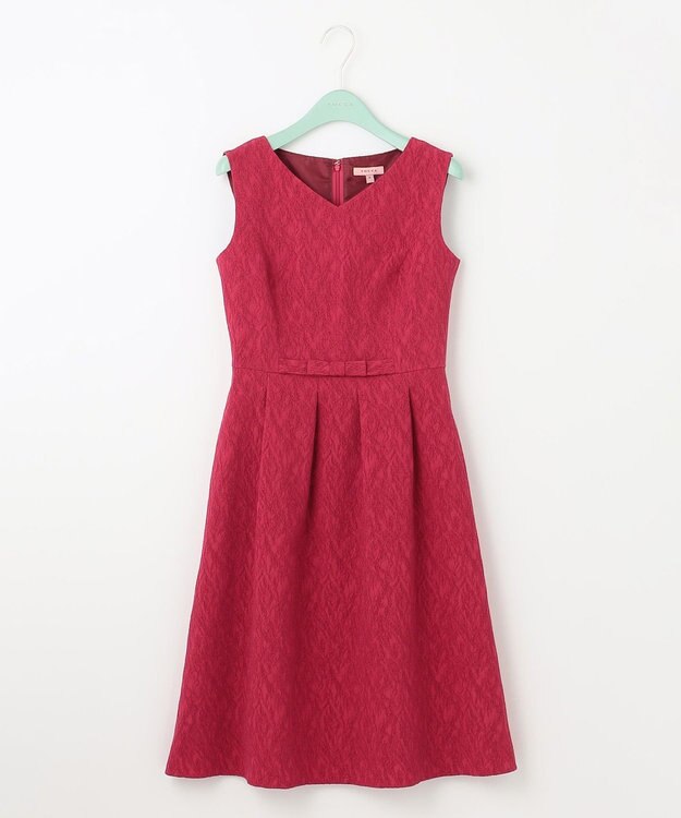 TOCCA 【洗える！】PONPON MUM ドレス レッド系