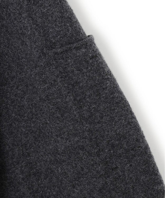 23区 S 【新色追加】ボイルドウールコンビニット チュニック グレー系