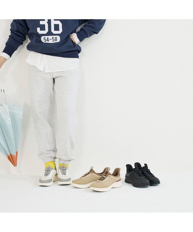 ing <ing>【レイン対応】スマートステップスニーカー ホワイト