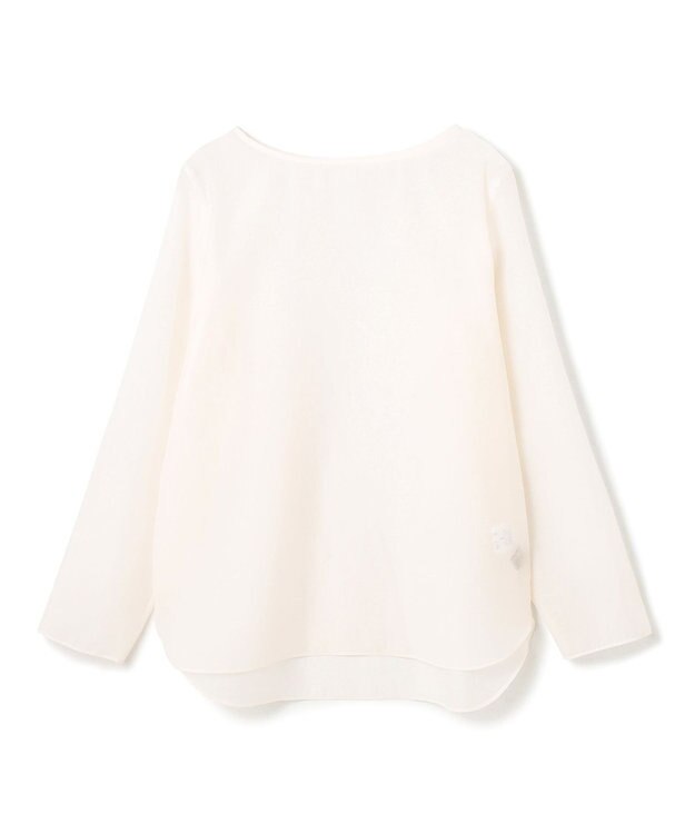 UNFILO シアー ラウンドテールブラウス オフ