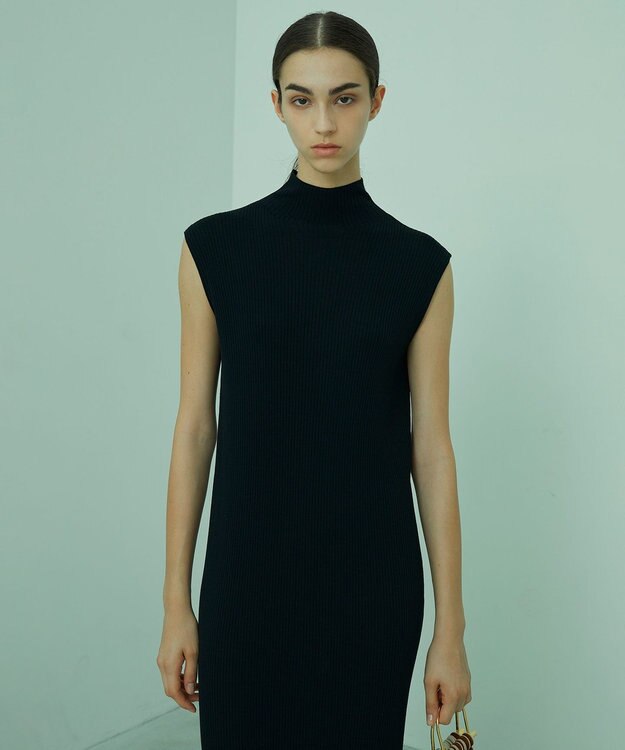 BEIGE， GINGKO / Iラインワンピース Black