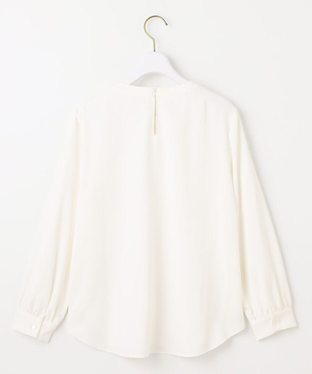 ANY SIS 【洗える】ボウタイ ブラウス オフ