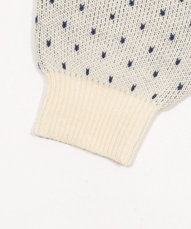 WEGO ノルディックベアニットプルーバー ホワイト