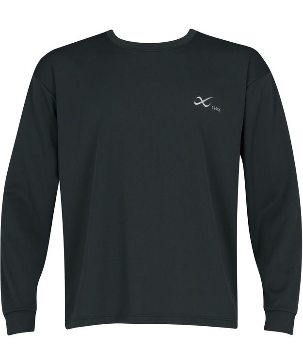 CW-X 【UNISEX】 CW-X 【一般医療機器】 リカバリーウェア 【＆RECOVERY】 アウタートップス 長袖 疲労回復 運動前後 日常生活 ユニセックス RLR109 /ワコール ブラック