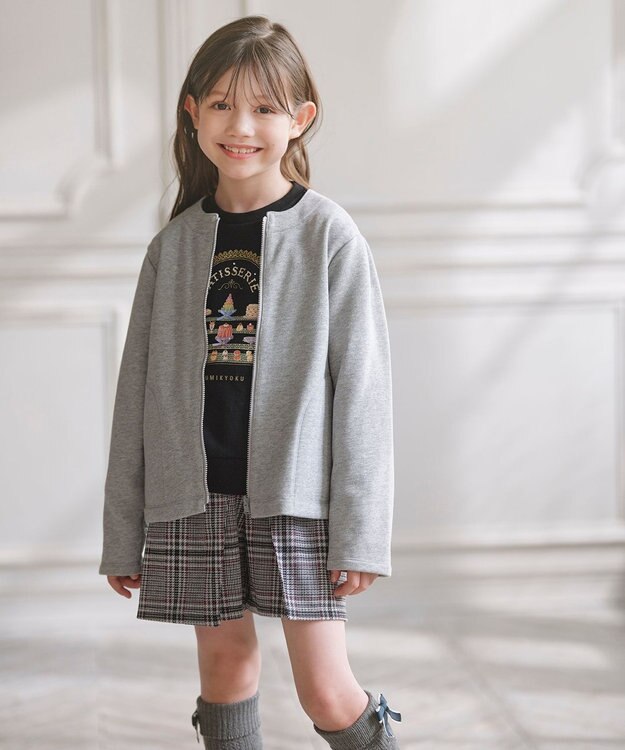 組曲 KIDS 【150-160㎝】パティスリー トレーナー ブラック