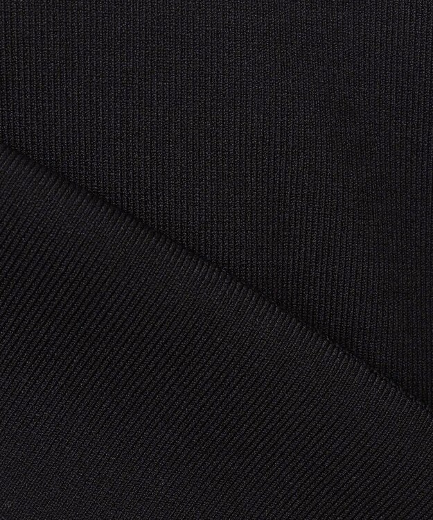 BEIGE， CLARISSE / ドッキングプルオーバーニット Black