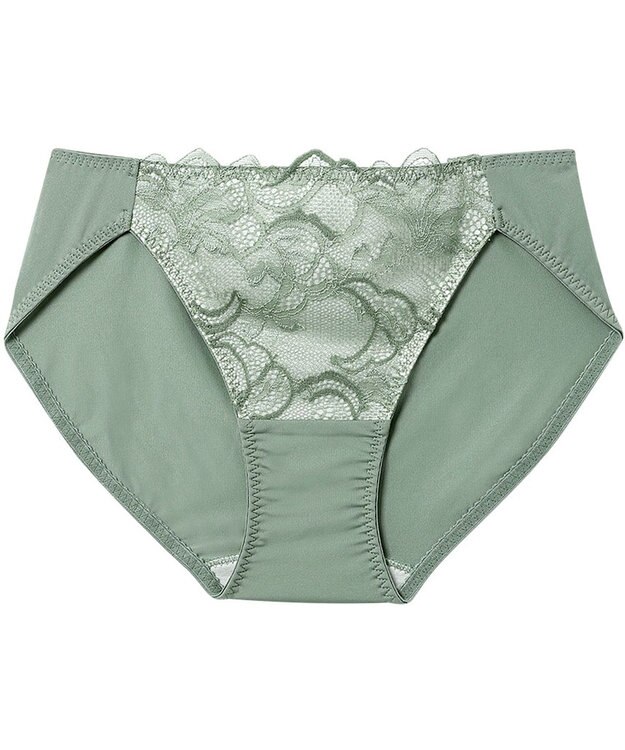 Wing ショーツ 【ハイライトブラ】 CB4000とペア やさしいフィット感 はきこみ丈あさめ CF4000 ウイング／ワコール オリーブ