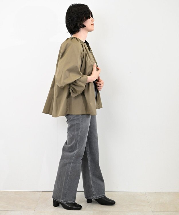 woadblue 新色追加＜坪田あさみさんコラボ＞SALUU　サルー /デニムパンツ グレー GREY