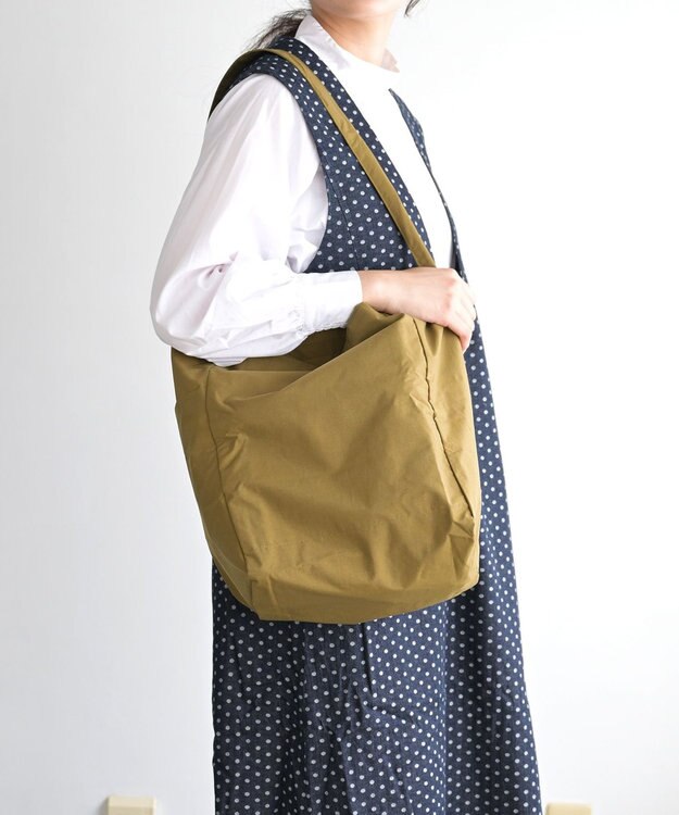 NIZYU KANO ポケッタブル 3wayトート コヨーテブラウン