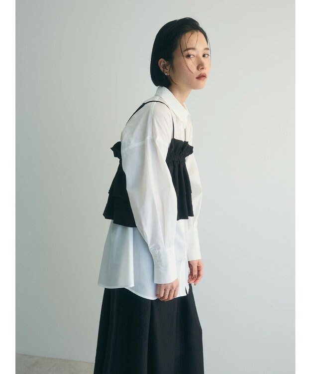 Green Parks armonia.ビスチェセットシャツチュニック Black