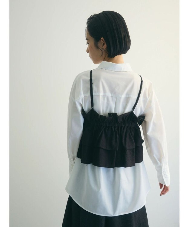 Green Parks armonia.ビスチェセットシャツチュニック Black