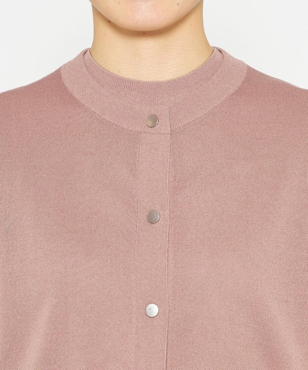 uncrave 【手洗い可】シアー ニットカーディガン（uncrave STANDARD） ピンク