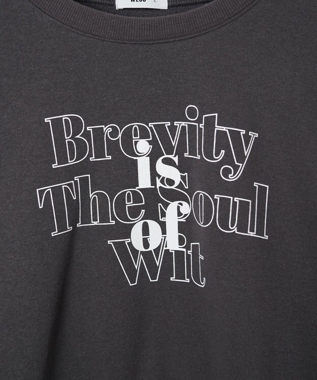 WEGO クロップドスウェット スミクロ