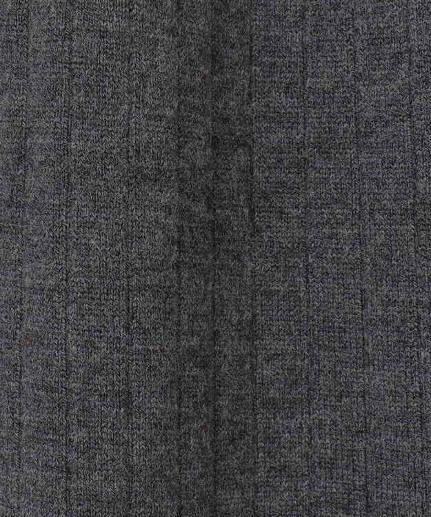 ANY SIS S 【洗える】求心リブニット ワンピース チャコール