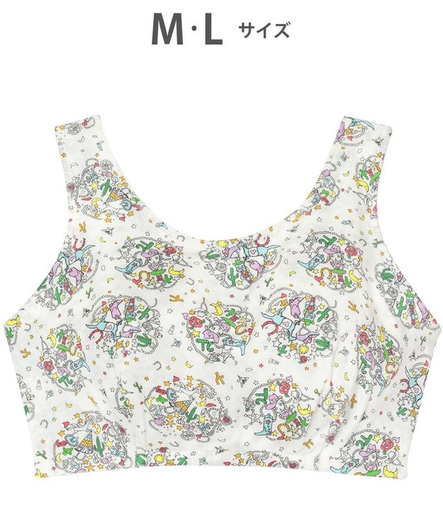 tsumori chisato SLEEP ナイトアップブラ　ノンワイヤーブラ　/ワコール　UBX545 アイボリー