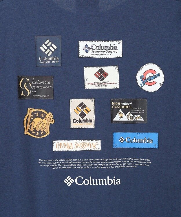 Columbia Columbia/ スタックブルックグラフィックロングスリーブTシャツ /コロンビア Dark Mountain