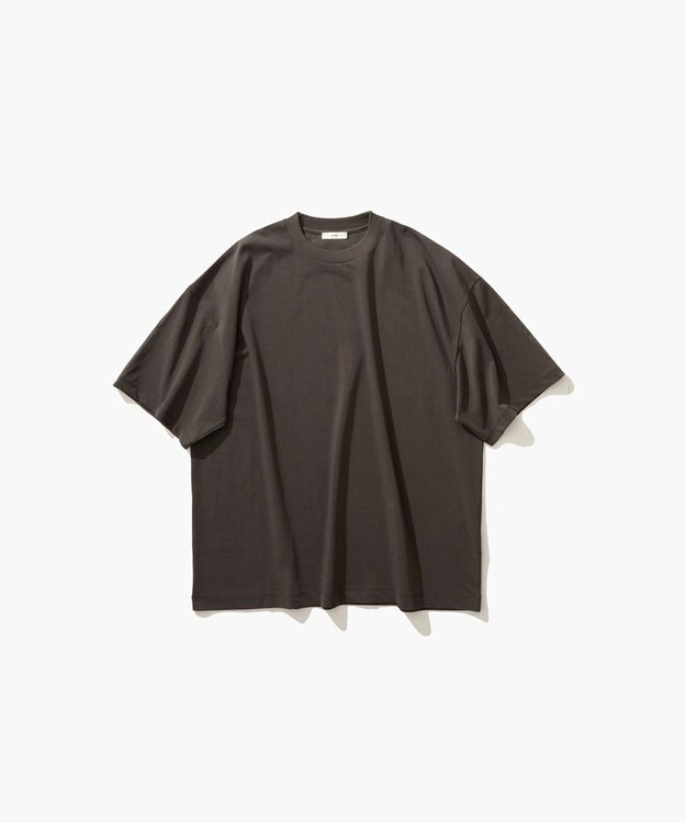 ATON FRESCA PLATE | ルーズフィットＴシャツ - UNISEX CHARCOAL GRAY