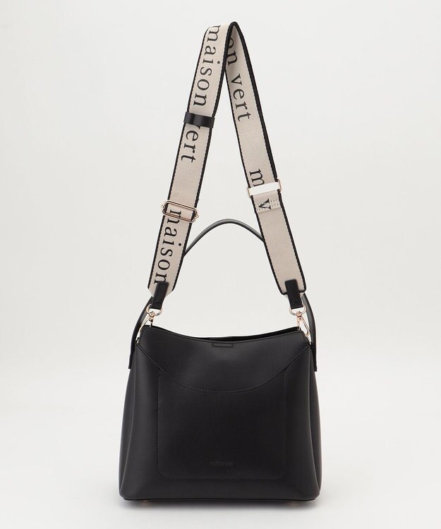 LA BAGAGERIE 【maison vert】 【超軽量/多収納】ワンハンドル2WAYショルダー ブラック