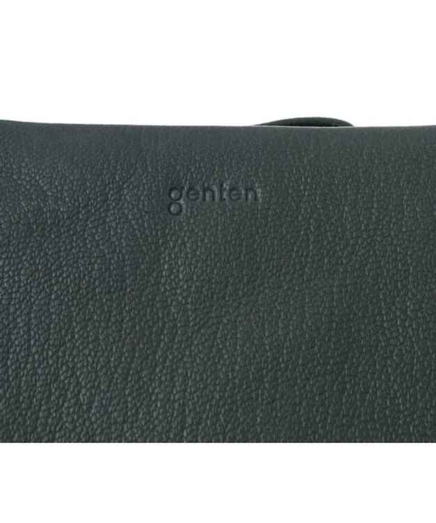 genten ゴートベーシック 二つ折り財布 フォレストグリーン