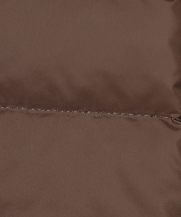 ANY SIS S 【2WAY】シルキータフタロング ダウン ブラウン