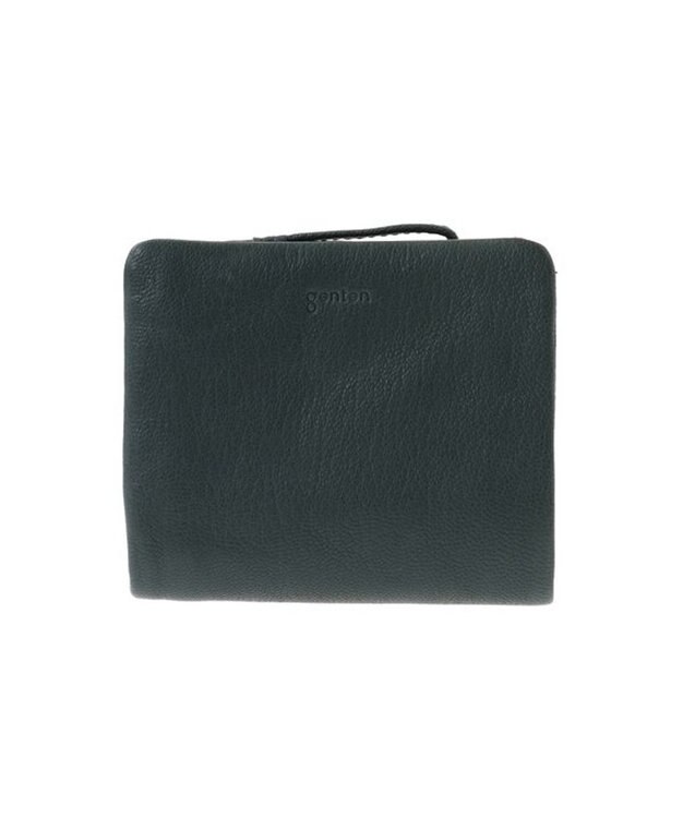 genten ゴートベーシック 二つ折り財布 フォレストグリーン