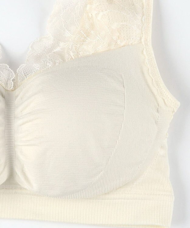 Wing ノンワイヤーブラ バストの脇流れを防ぐ 就寝中も日中のくつろぎタイムも 【ナイトアップブラ ルーム】 ブラジャー ナイトブラ KB3511 ウイング／ワコール シェルベージュ