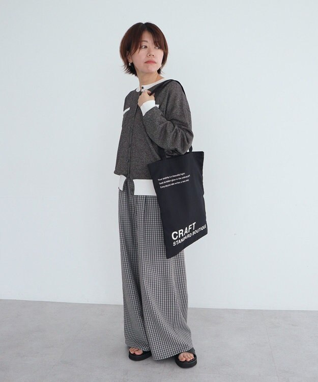 CRAFT STANDARD BOUTIQUE クラフトロゴトートバック Black
