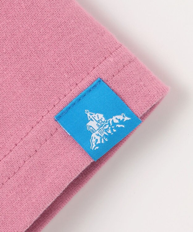 SHARE PARK LADIES 【EC限定カラーあり・UVカット・吸水速乾】カラフルロゴバックプリントＴシャツ ピンク系