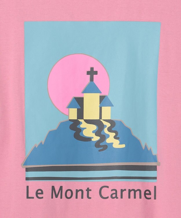 SHARE PARK LADIES 【EC限定カラーあり・UVカット・吸水速乾】カラフルロゴバックプリントＴシャツ ピンク系