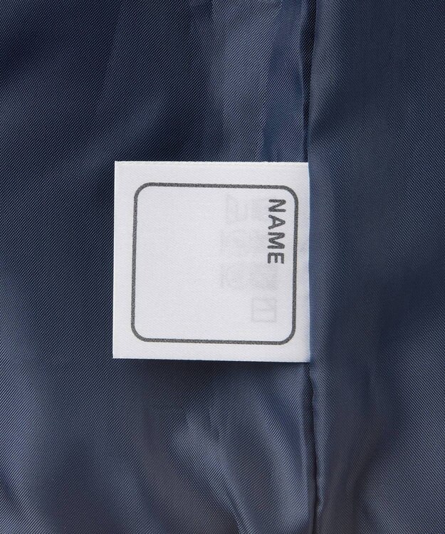 MIKI HOUSE HOT BISCUITS 【80-120cm】 抗菌・抗ウィルス ノーカラー キルティング 中綿ジャンパー 紺