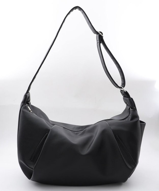 WEGO 【ユニセックス着用ITEM】タックポケットBIGショルダー ブラック