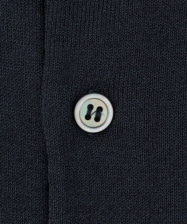 GOTAIRIKU 毎日の仕事着に【洗濯機可】テーラード DRESS BIZ ニットポロ ネイビー系