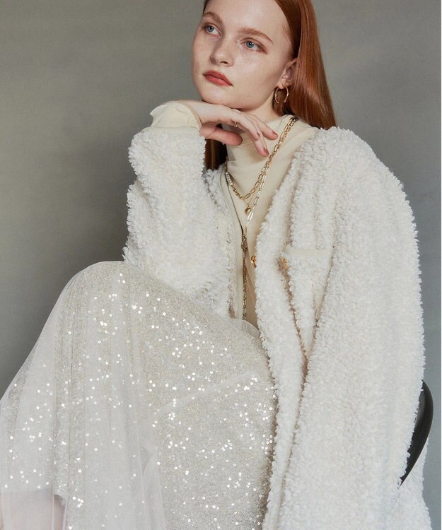 【新品・未使用】YECCA VECCA スパンコール×チュールスカート イェッカ スパンコール×チュールスカート / YECCA VECCA | ファッション