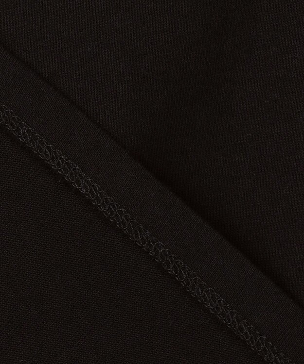 UNFILO 【110-150cm】アソート コンビTシャツ ブラック[袖チュール]