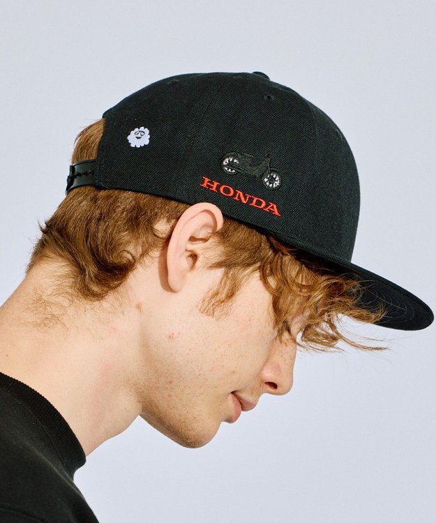 PW CIRCULUS 〈Hondaコラボ〉【UNISEX】コラボキャップ　Cub刺繍Ver.  ゴルフ ブラック系