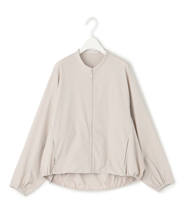 ICB 【接触冷感・UVカット・洗える】アトラストリコット ジップアップブルゾン トープ系