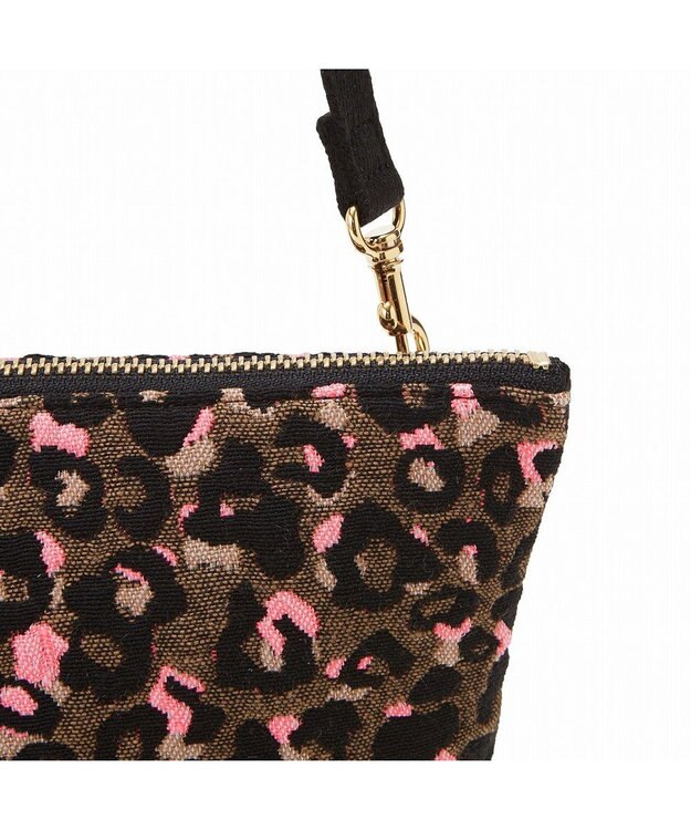 TOPKAPI 【TREASURE TOPKAPI】アニマルジャガード 2WAY ショルダーバッグ ブラウン