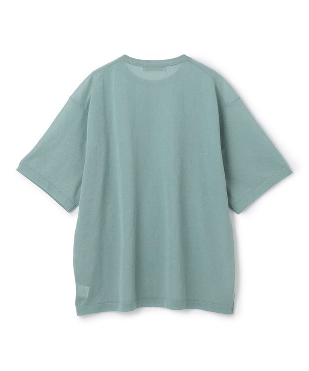 UNFILO MENS シアーニット【ギフトにもおすすめ】 スモーキーグリーン