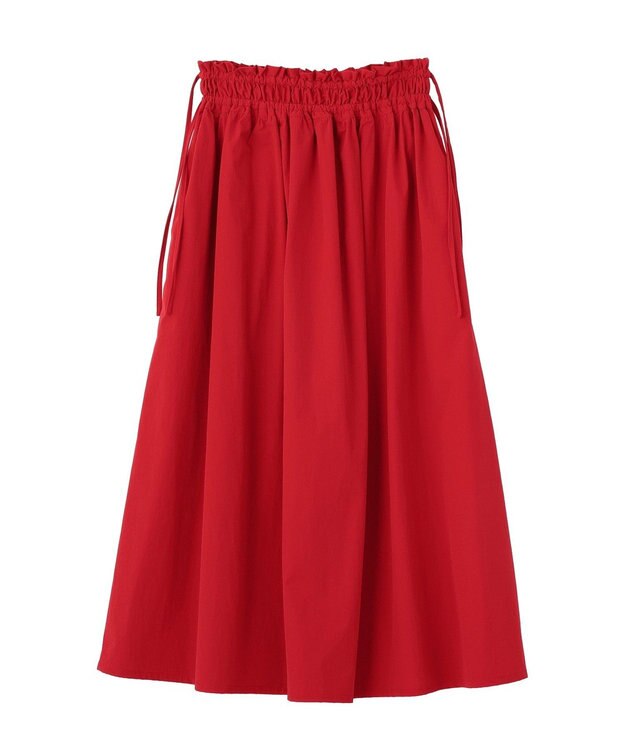 CRAFT STANDARD BOUTIQUE ドロストギャザースカート Red