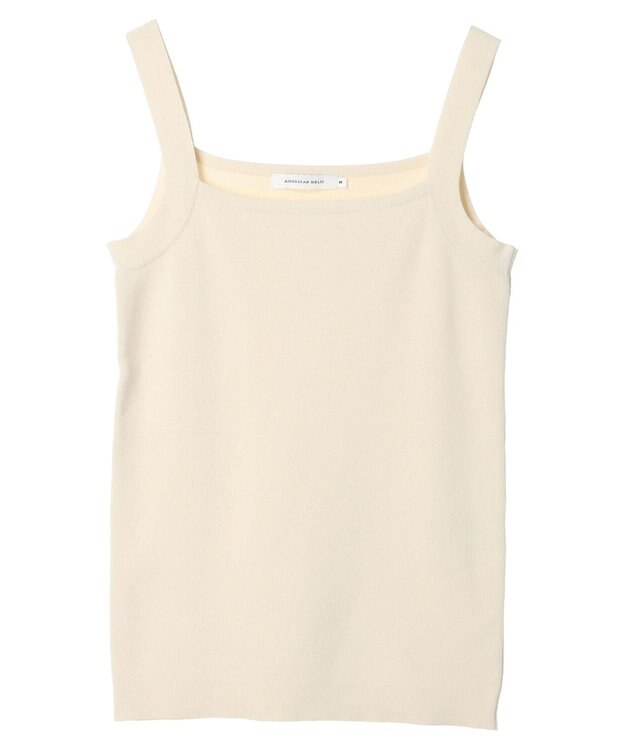 AMERICAN HOLIC ニットキャミソール Ivory
