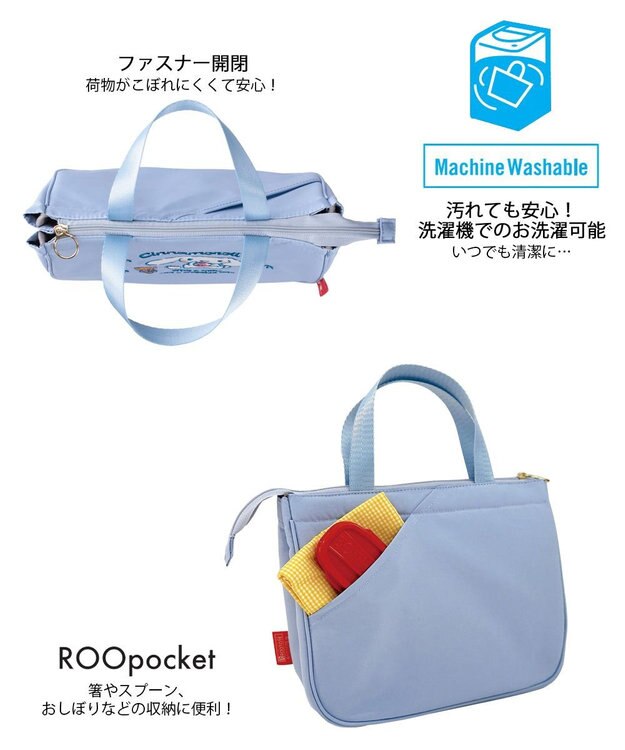 ROOTOTE 8375【キティ:簡易保冷】IP.サーモキーパー.デリ.サンリオキャラクターズ-C 02：シナモロール