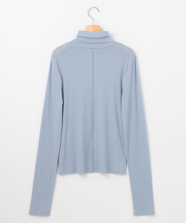 組曲 L ハイツイストシアー インナータートル ブルー系