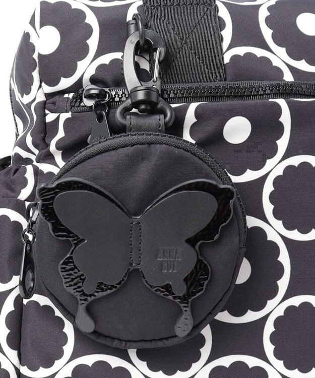 ANNA SUI ヴァケーション ボストンバッグ クロ