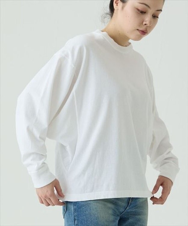 caqu caqu x GoodOn dolman sleeve tee  ドルマンスリーブTシャツ white