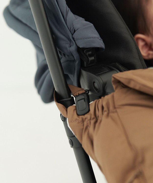 KWD 【簡易ギフト包装・日本製】BABY DOWN CAPE グリーンダウン ベビーダウンケープ ブラウン