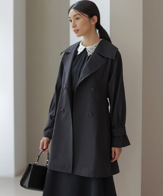 組曲 S 【先行予約】リラクシング トレンチコート ネイビー系